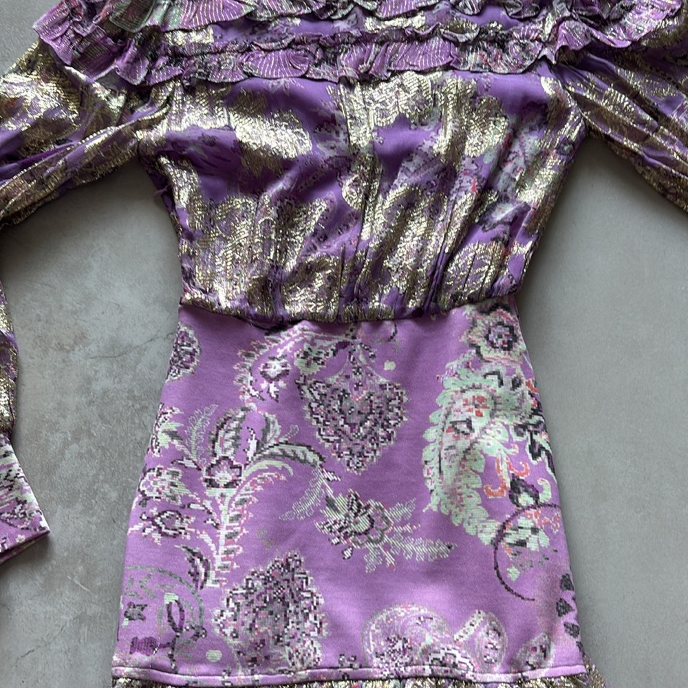 Short cocktail dress by Hemant & Nandita size Petite - Picture 6 of 8